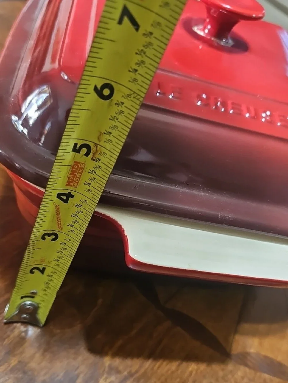 Le Creuset Red Square Signature Dutch Oven